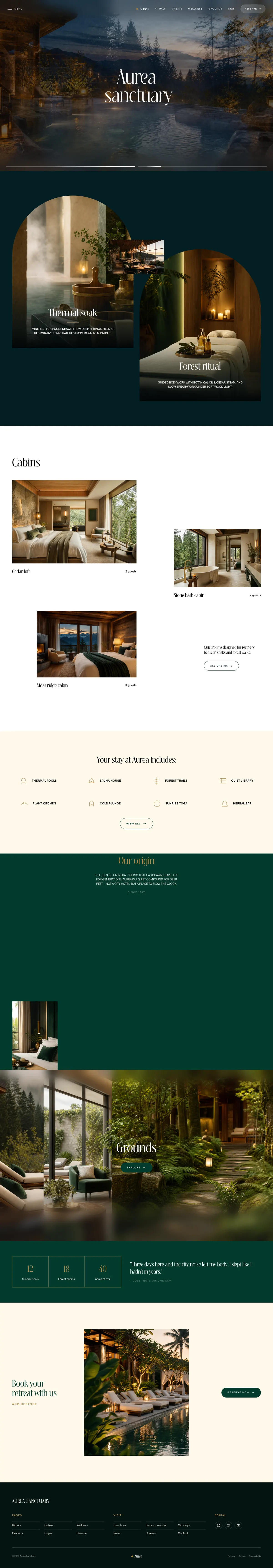 Forest Gold Hospitality Serif preview