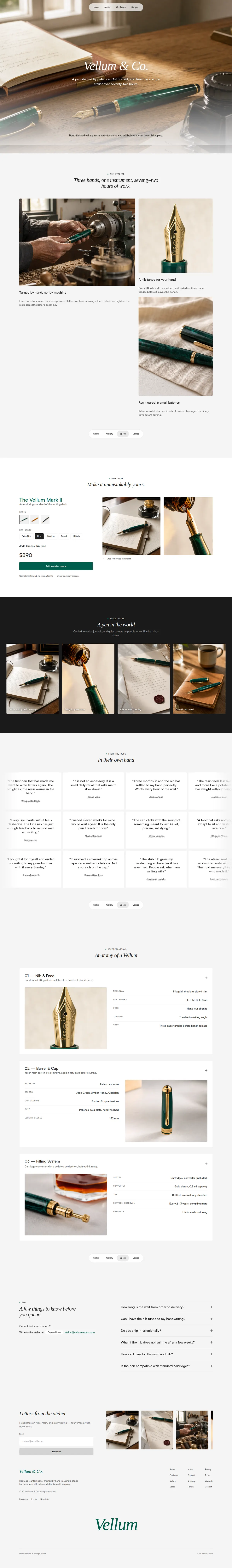 Jade Caslon Luxury Product preview