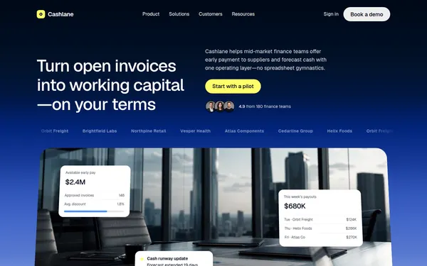 Navy Gradient Yellow Fintech Geist thumbnail