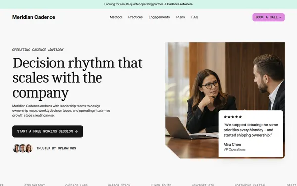 Warm Sand Serif Consultancy thumbnail